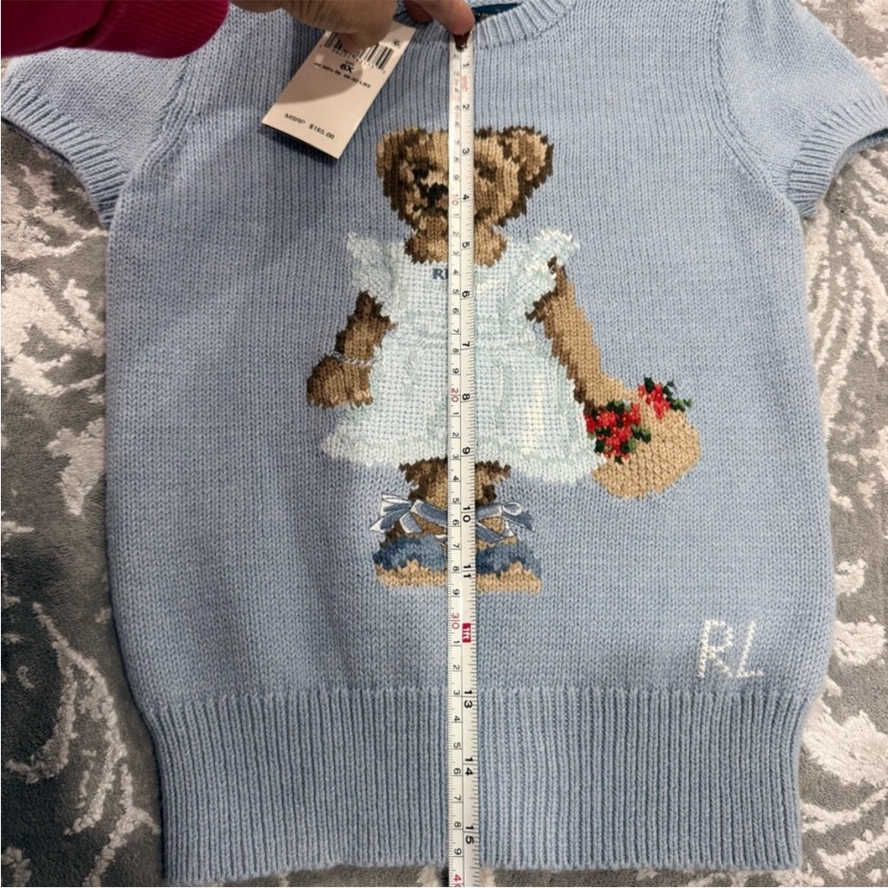 Polo Ralph Lauren Blue Bear Sweater